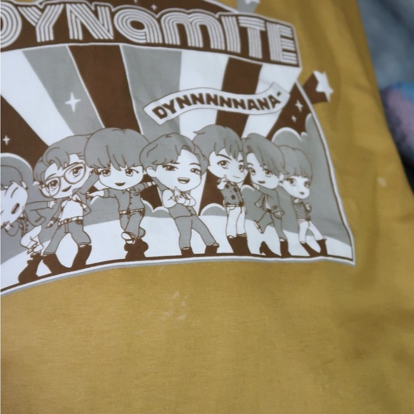 BTS TinyTan “Dynamite” Hot Topic Long Sleeve Tee - Picture 6 of 6